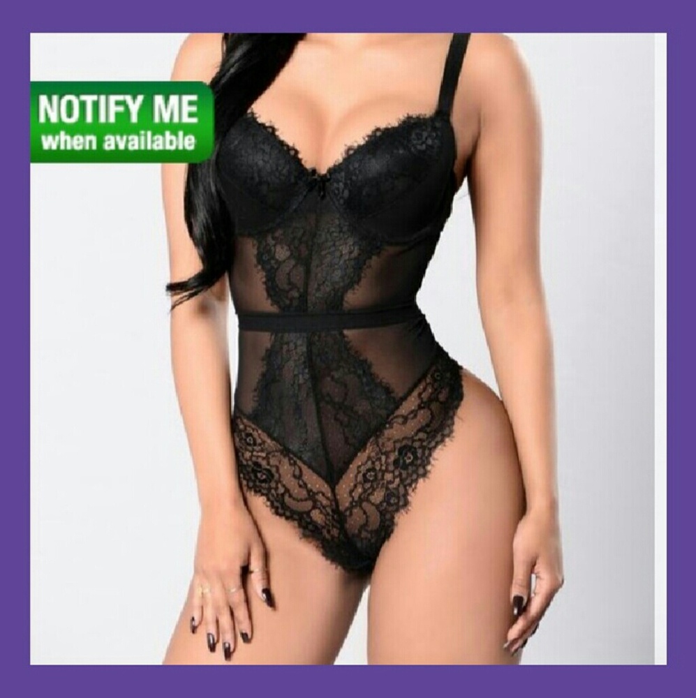 Sexy Black Body Suit💎💜💎